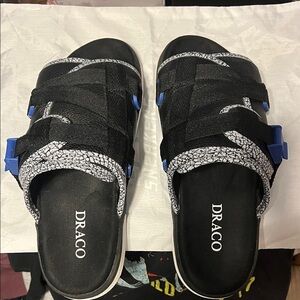 DRACO SLIDES BLUE CEMENT SIZE 9-10